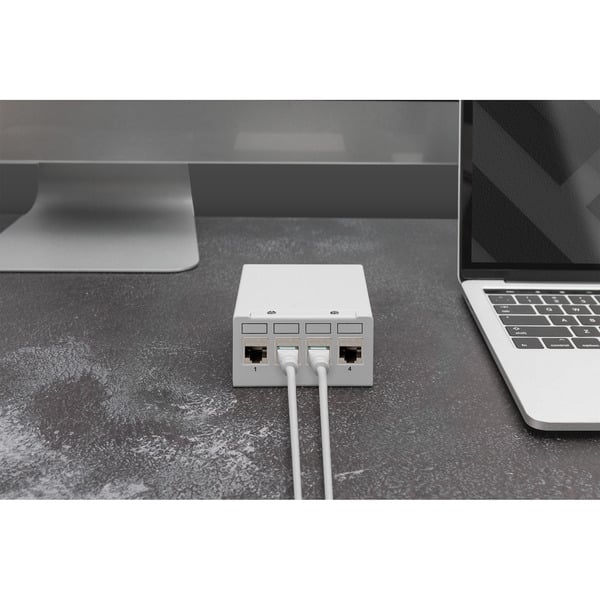 (€ 3,15 / pièces) Digitus Cat.6a Keystone-Modul, geschirmt - Digitus - vue 5
