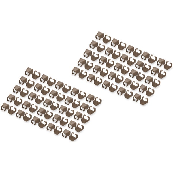 (€ 0,09 / pièces) Digitus Farbclips pour Patchkabel, Kabelclip - Digitus - vue 2