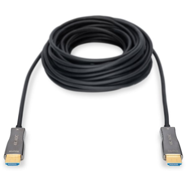 Digitus HDMI AOC Hybrid Glasfaserkabel, UHD 4K - Digitus - vue 2