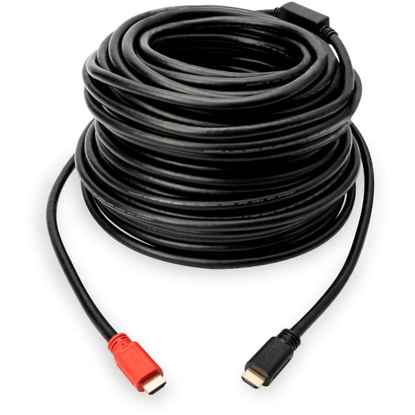 (€ 1,84 / 1 m) Digitus HDMI High Speed Anschlusskabel avec Ethernet et Signalverstärker - Digitus - vue 2