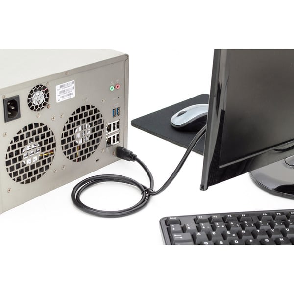 (€ 1,23 / 1 m) Digitus HDMI Premium High Speed Anschlusskabel, avec Ethernet, UHD 4K - Digitus - vue 5