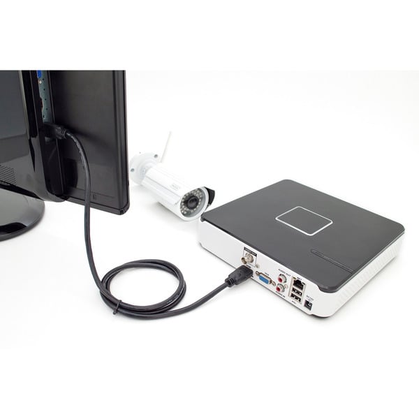 (€ 1,71 / 1 m) Digitus HDMI Premium High Speed Anschlusskabel, avec Ethernet, UHD 4K - Digitus - vue 5