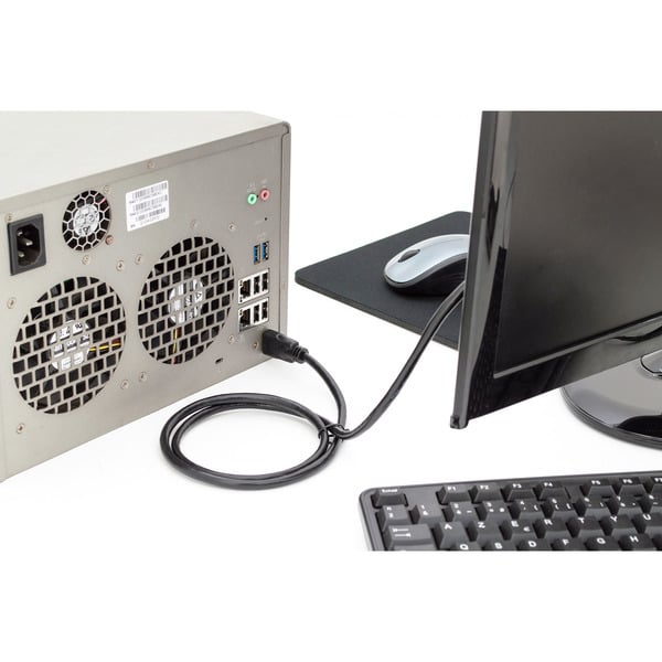 (€ 1,71 / 1 m) Digitus HDMI Premium High Speed Anschlusskabel, avec Ethernet, UHD 4K - Digitus - vue 6