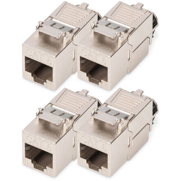 Digitus Keystone-Modul Cat. 8.1, geschirmt, 4 pièces - Digitus - vue 2