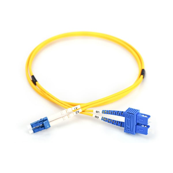 Digitus LWL Patchkabel, Duplex, LC > SC Stecker, Singlemode OS2 - Digitus - vue 2