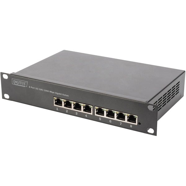 Digitus Network Set - 254 mm (10") - 12U, 312 x 300 mm (W xD), IT-Schrank - Digitus - vue 7