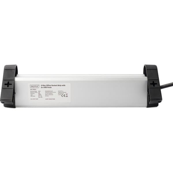 Digitus Office-Steckdosenleiste 4-fach, 2x USB - Digitus - vue 4