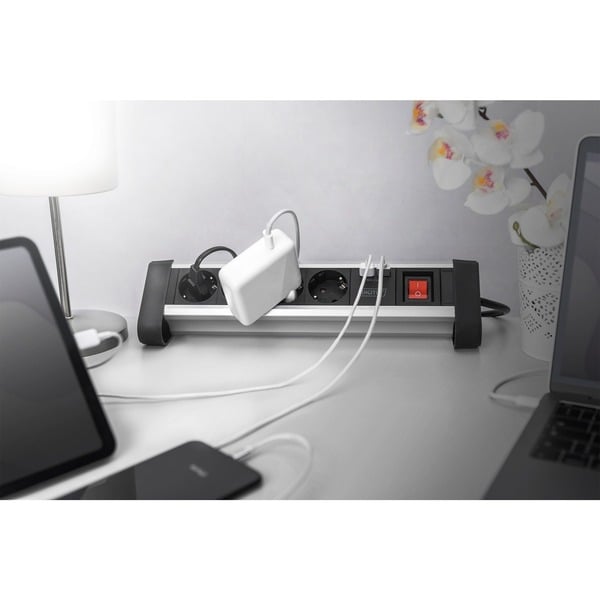 Digitus Office-Steckdosenleiste 4-fach, 2x USB - Digitus - vue 6