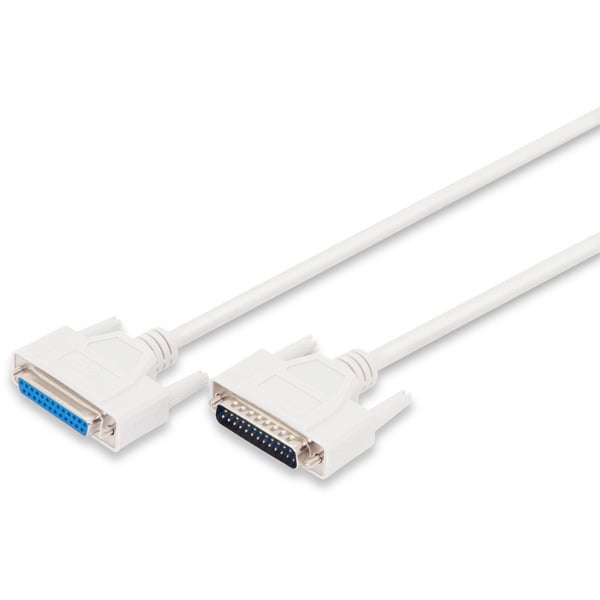 (€ 1,64 / 1 m) Digitus Serielles Datatransfer Verlängerungskabel, D-Sub25 (Stecker) > D-Sub25 (Buchse) - Digitus - vue 2