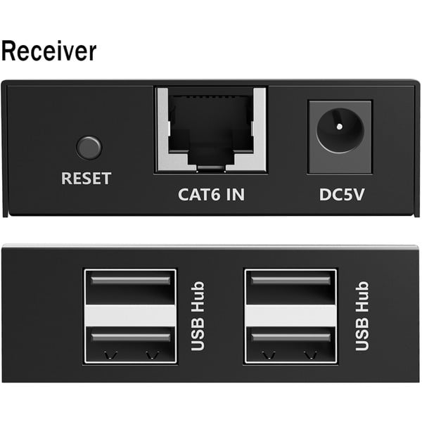 Digitus USB 2.0 CAT Extender-Set, 480 Mbps, 150 mètre, USB-Extender - Digitus - vue 3