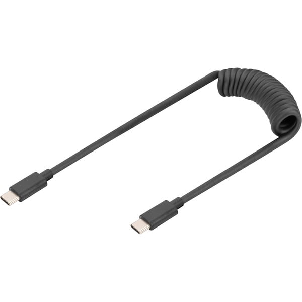 Digitus USB 2.0 Spiralkabel USB-C > USB-C - Digitus