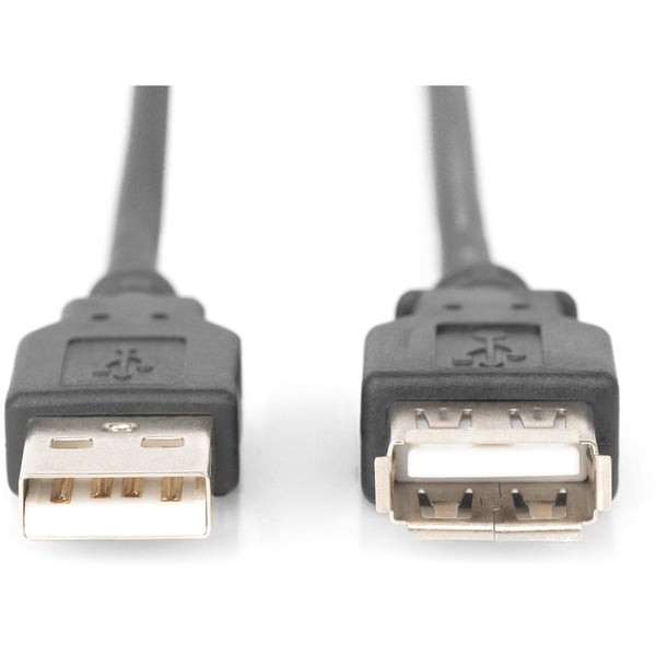 (€ 0,67 / 1 m) Digitus USB 2.0 Verlängerungskabel, USB-A Stecker > USB-A Buchse - Digitus - vue 2
