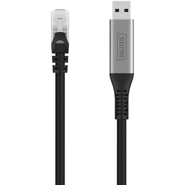 Digitus USB-A 3.2 Gen1 > RJ-45 Ethernet câble, 1Gbit/s, Adapter - Digitus - vue 3