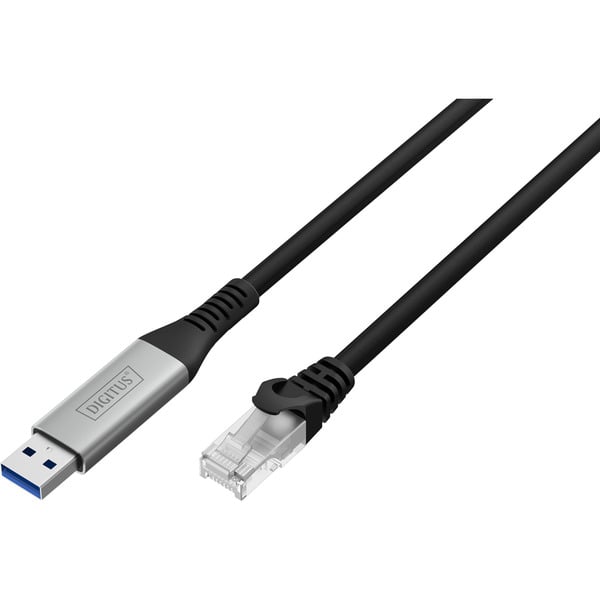 Digitus USB-A 3.2 Gen1 > RJ-45 Ethernet câble, 1Gbit/s, Adapter - Digitus