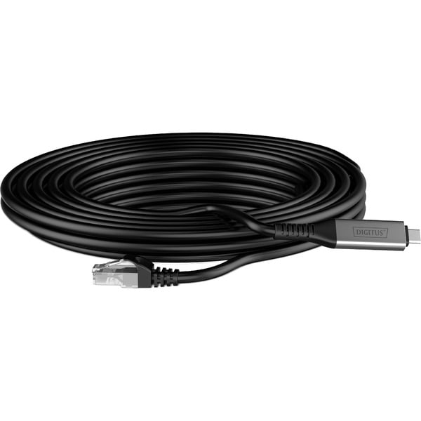 Digitus USB-C 3.2 Gen1 > RJ-45 Ethernet câble, 1Gbit/s, Adapter - Digitus