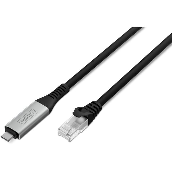 Digitus USB-C 3.2 Gen1 > RJ-45 Ethernet câble, 1Gbit/s, Adapter - Digitus - vue 2
