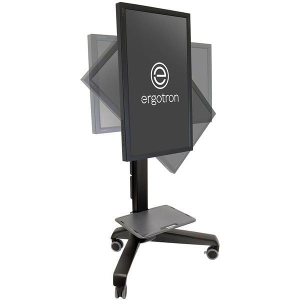 Ergotron Neo-Flex Mobile MediaCenter VHD, pied - Ergotron - vue 2