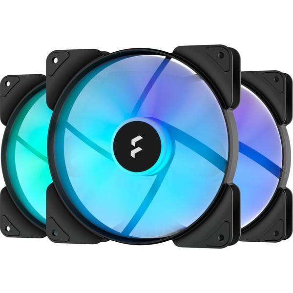 Fractal Design Aspect 14 RGB PWM Black Frame 3er, Gehäuselüfter - Fractal Design