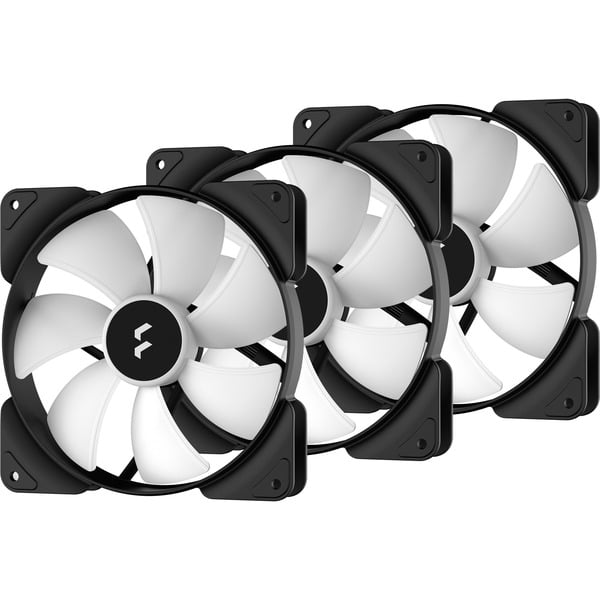 Fractal Design Aspect 14 RGB PWM Black Frame 3er, Gehäuselüfter - Fractal Design - vue 2