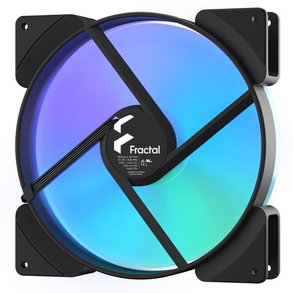 Fractal Design Prisma AL-18 ARGB PWM, Gehäuselüfter - Fractal Design - vue 4