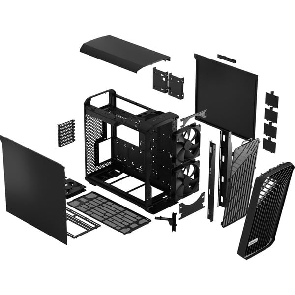 Fractal Design Torrent Black Solid, Tower-Gehäuse - Fractal Design - vue 22