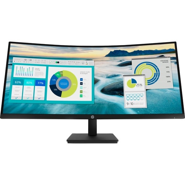 HP HP P34hc G4 34" 3440 × 1440 px - HP - vue 2