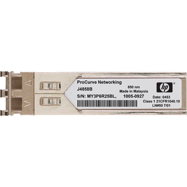 Hewlett Packard Enterprise X120 1G SFP LC SX Transceiver - Hewlett Packard Enterprise