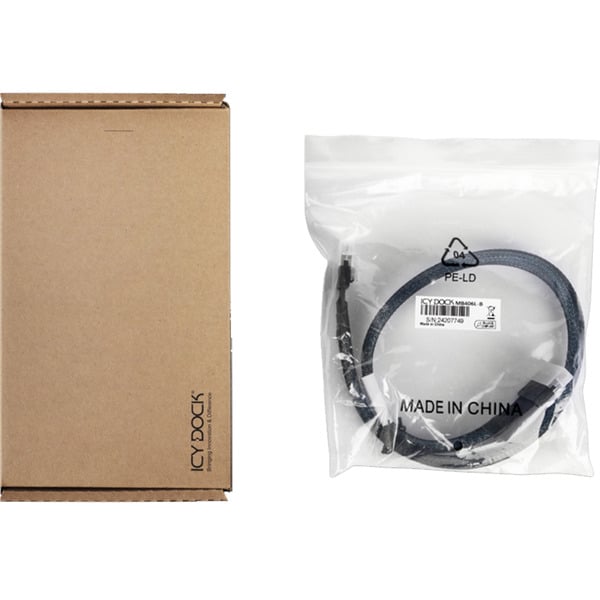 Icy Dock câble SlimSAS x8 SFF-8654 > SlimSAS x8 SFF-8654 - Icy Dock - vue 3