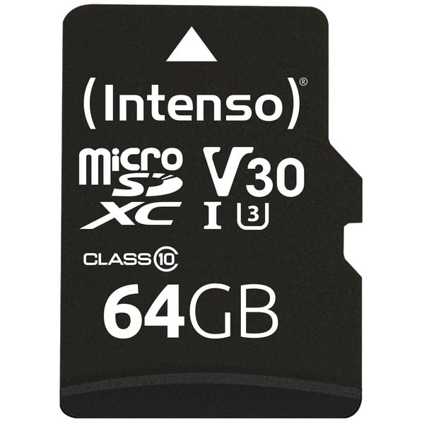 Intenso 64 GB microSDXC, Speicherkarte - Intenso - vue 3