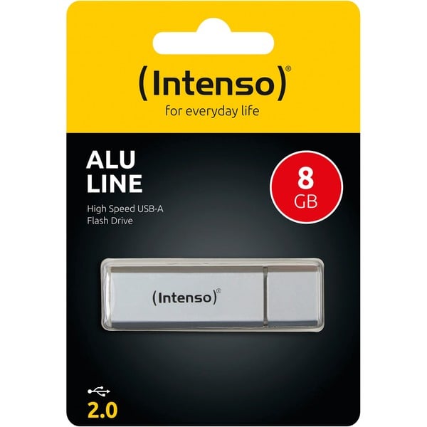 Intenso Alu Line 8 GB, USB-Stick - Intenso - vue 3