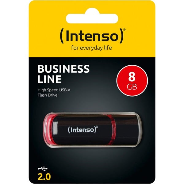 Intenso Business Line 8GB USB 2.0, USB-Stick - Intenso - vue 3