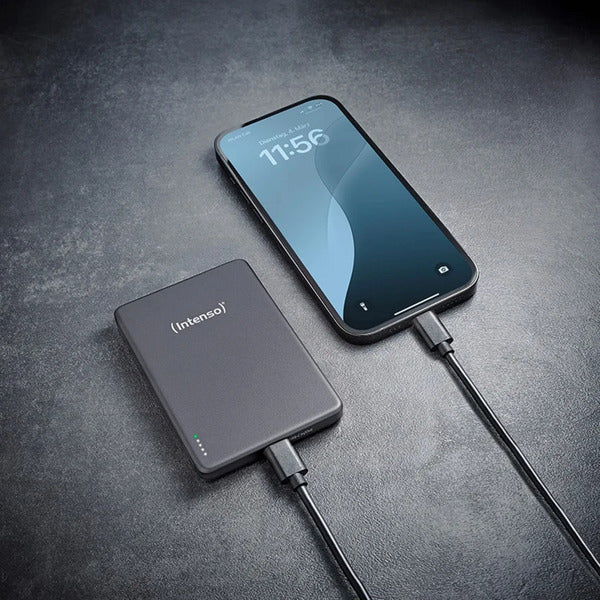 Intenso Magnetic Wireless batterie externe MW5000 Grey - Intenso