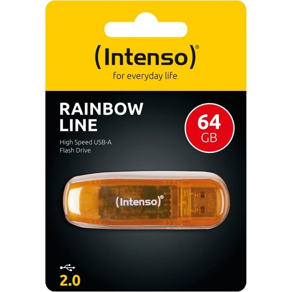 Intenso Rainbow Line 64 GB, USB-Stick - Intenso - vue 3