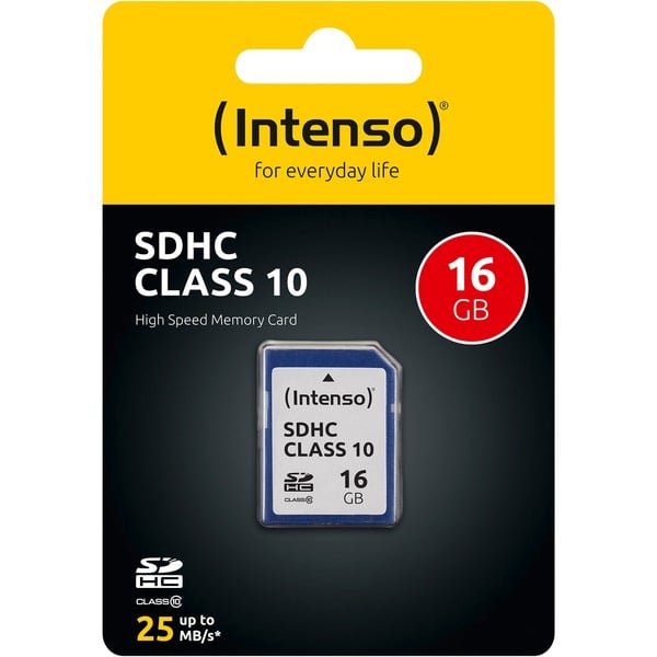 Intenso Secure Digital SDHC Card 16 GB, Speicherkarte - Intenso - vue 2
