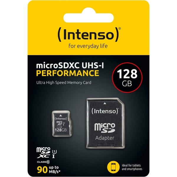 Intenso UHS-I Performance 128 GB microSDXC, Speicherkarte - Intenso - vue 4