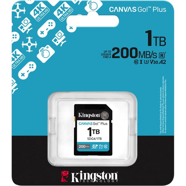 Kingston Canvas Go! Plus 1TB SDXC, Speicherkarte - Kingston - vue 3