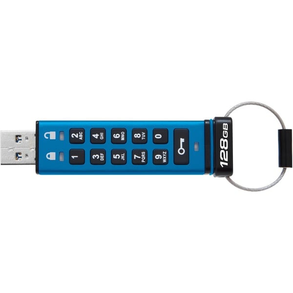 Kingston IronKey Keypad 200 128 GB, USB-Stick - Kingston - vue 4
