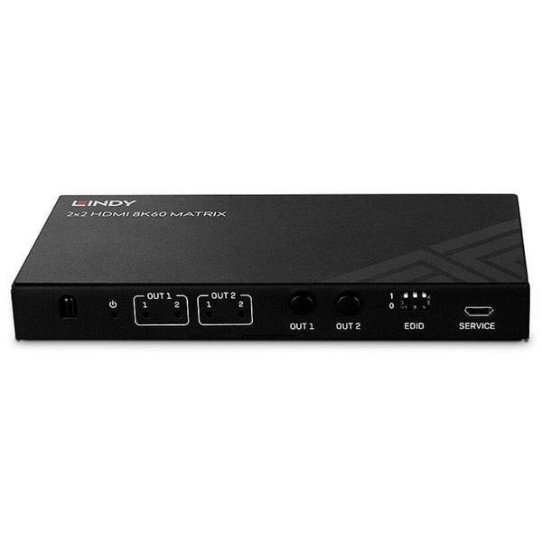 Lindy 2x2 8K60 Matrix HDMI Switch - Lindy - vue 3