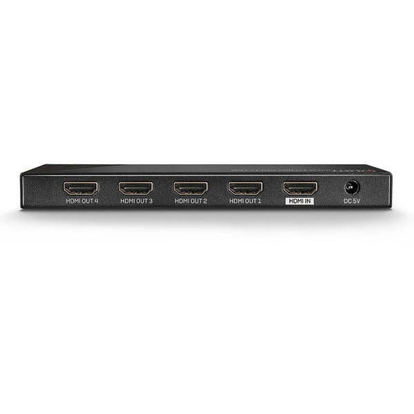 Lindy 4 Port HDMI 18G Splitter, HDMI Splitter - Lindy - vue 4