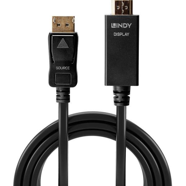 Lindy Adapterkabel DisplayPort > HDMI 10,2 Gbit/s - Lindy - vue 2