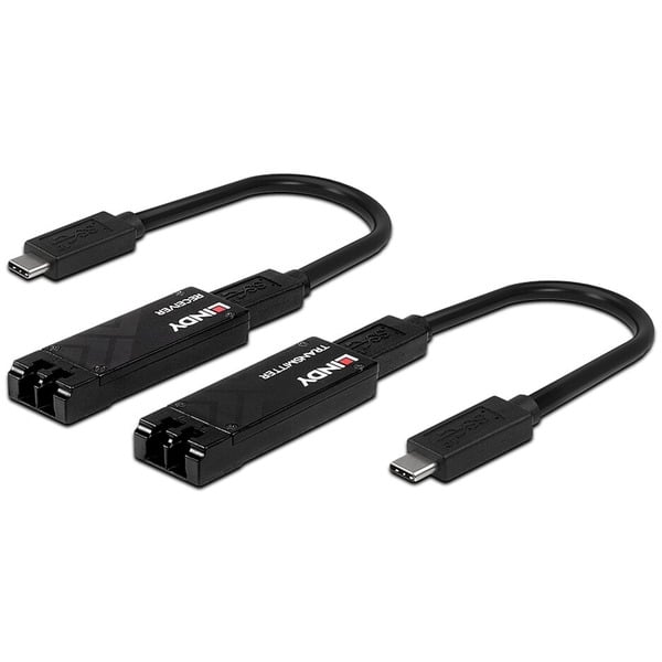 Lindy Fibre Optic USB 3.2 Typ C Extender, Verlängerungskabel - Lindy - vue 3