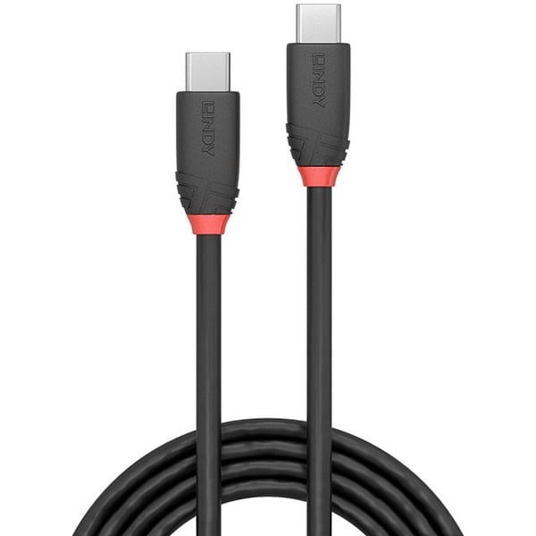 Lindy USB 3.2 Gen 2x2 câble Black Line, USB-C Stecker > USB-C Stecker - Lindy - vue 2