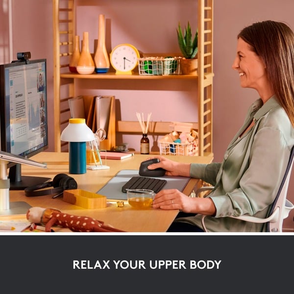 Logitech Lift, souris - Logitech - vue 4