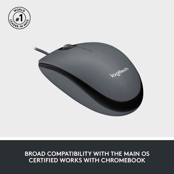 Logitech M100, souris - Logitech - vue 4