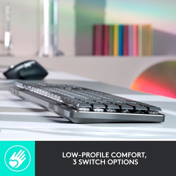 Logitech MX Mechanical, clavier - Logitech - vue 3