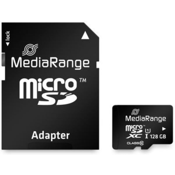 MediaRange 128 GB microSDXC, Speicherkarte - MediaRange