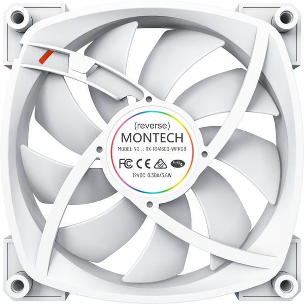 Montech RX140 PWM 140x140x25, Gehäuselüfter - Montech - vue 4