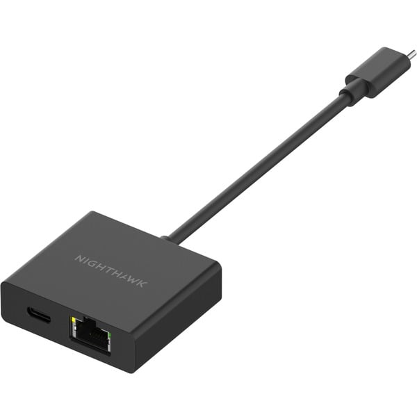 Netgear USB2ETH-10000S Nighthawk USB-C zu Ethernet Adapter, adaptateur réseau - Netgear - vue 3