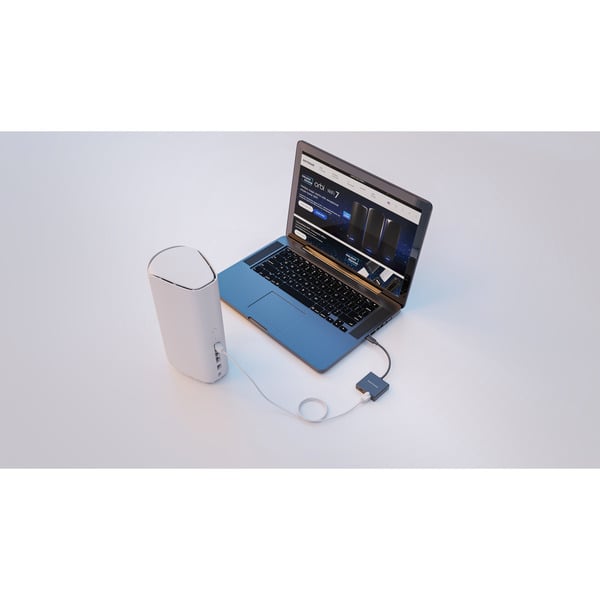 Netgear USB2ETH-10000S Nighthawk USB-C zu Ethernet Adapter, adaptateur réseau - Netgear - vue 8
