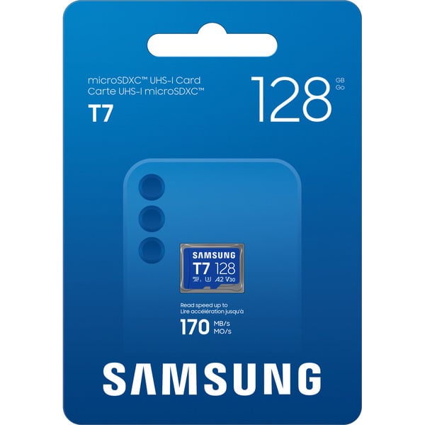 Samsung T7 microSDXC 128 GB, Speicherkarte - Samsung - vue 4